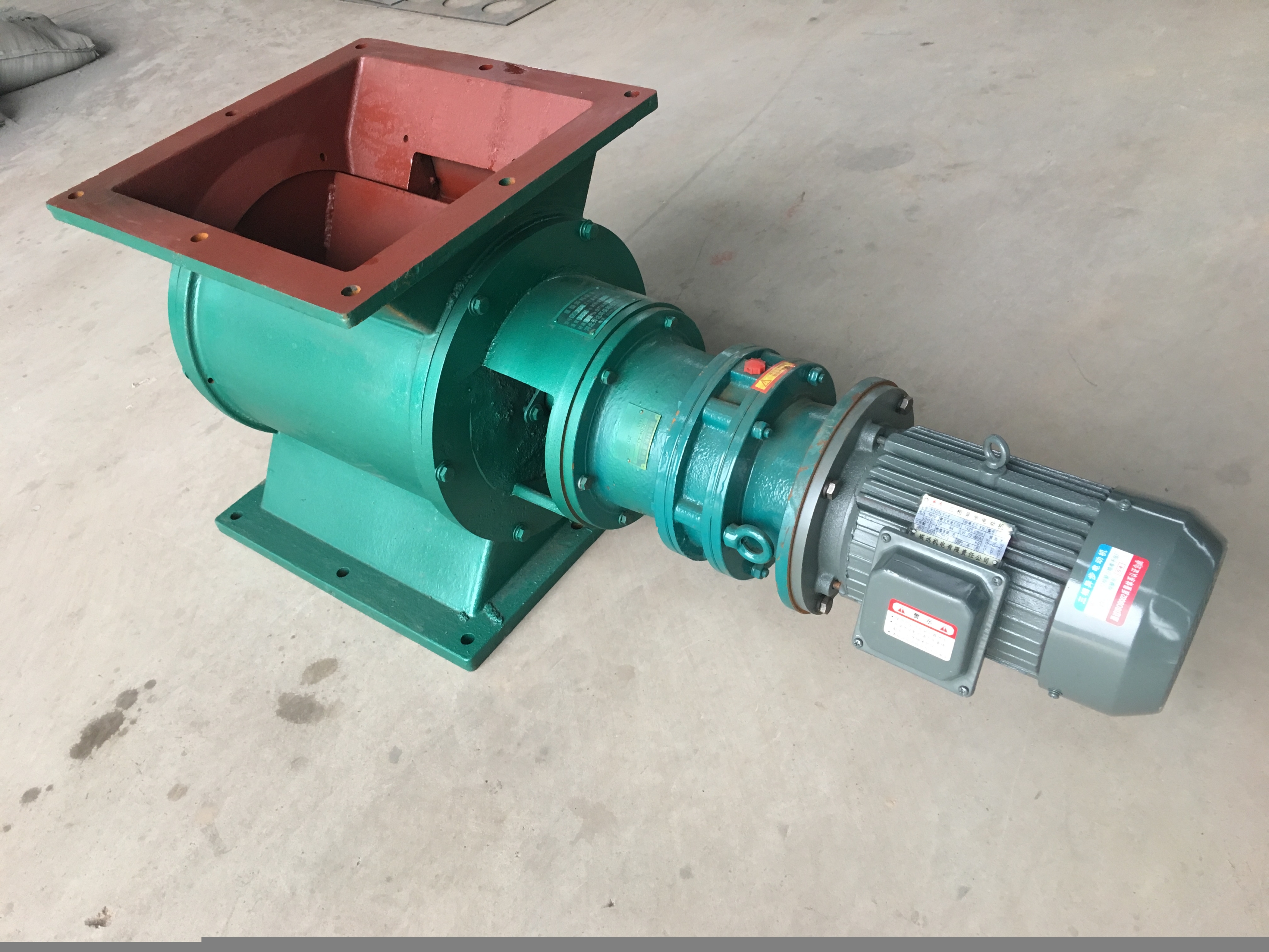 供应YJD-6A电动星形卸料器A型方口卸料器B型圆口星型卸料器型号全