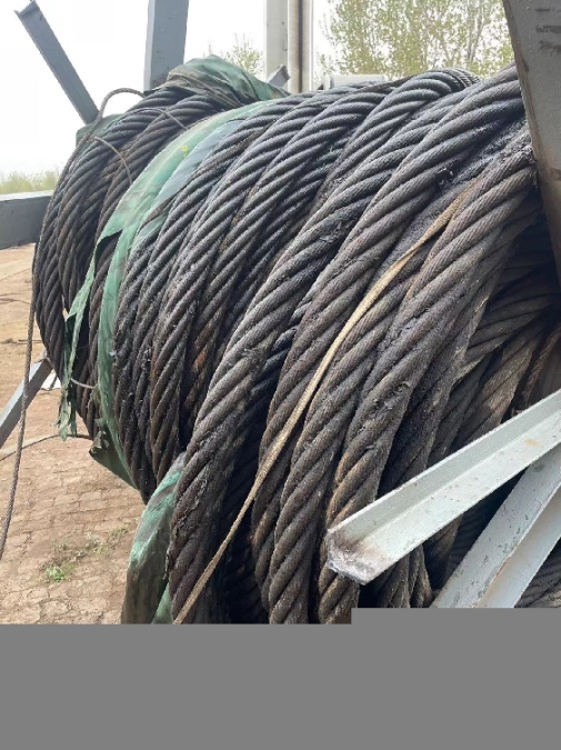 河北秦皇岛北戴河二手钢丝绳出售