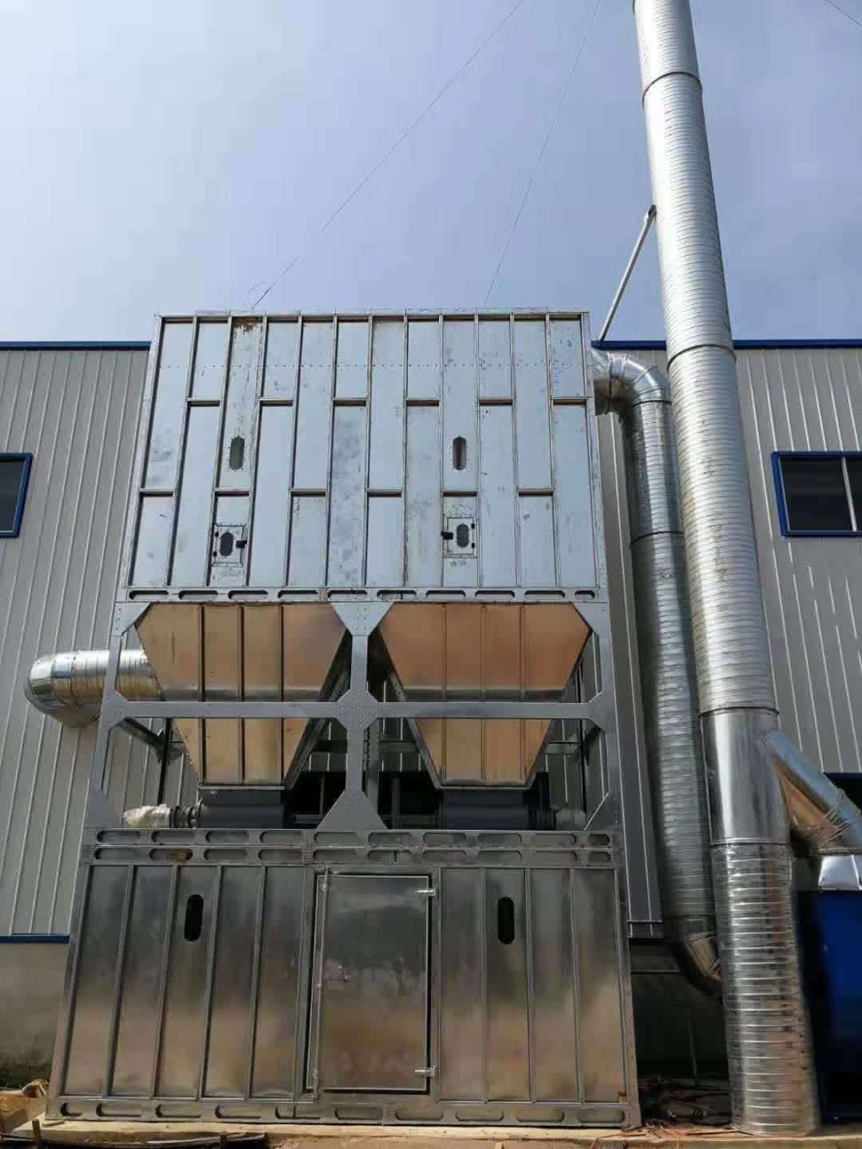 江苏镇江工业车间脱硫除尘设备粉尘回收处理环保设备布袋除尘器