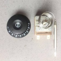 恒昌温控器豪华款50-300度机械开关 300度75公分线2脚