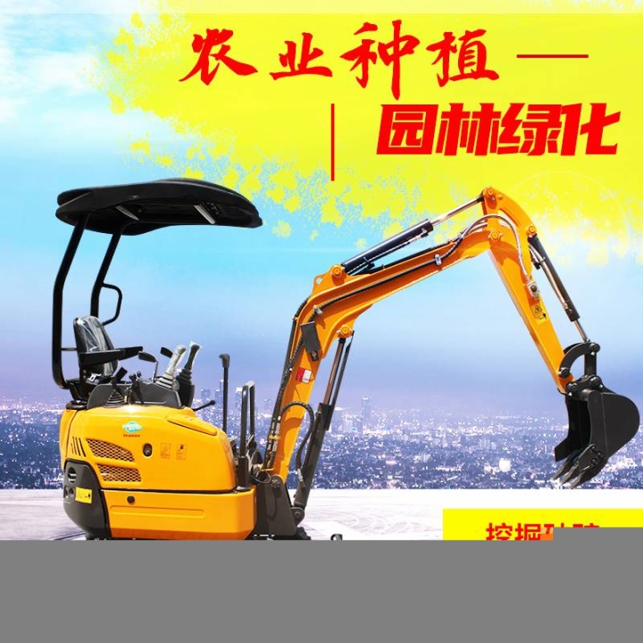 混凝土破碎小勾机20小挖机价格室内装修微挖机可带破碎锤全国包邮