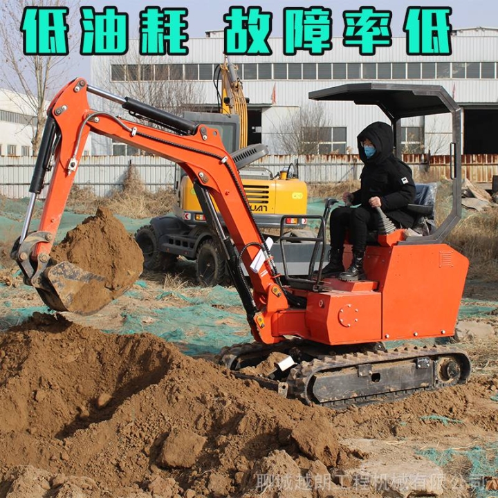 出售12微挖机农用种植新款挖机果园深翻12小型挖土机