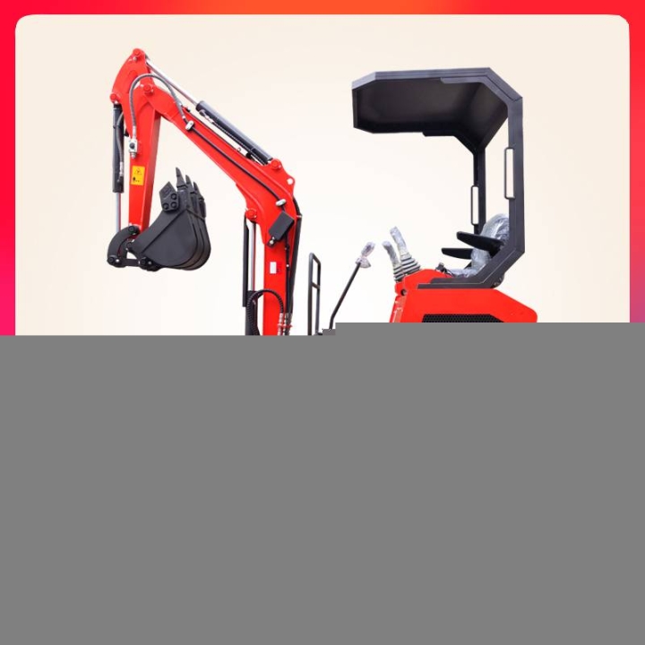 先导式微挖机建筑工程微型挖掘机农用小挖机无尾旋转