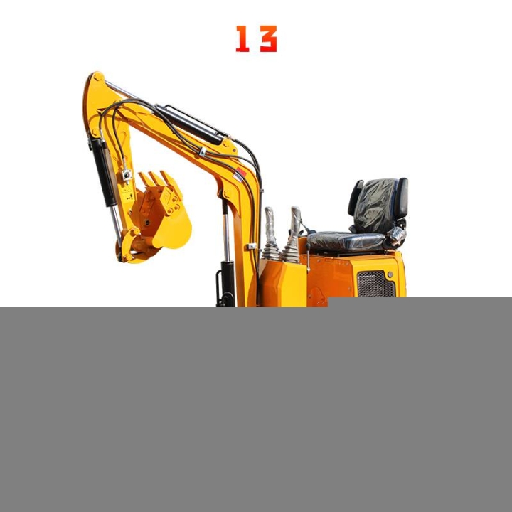 厂家定制农用小型挖土机大棚深翻1吨小挖机园林苗木移栽微型挖掘机