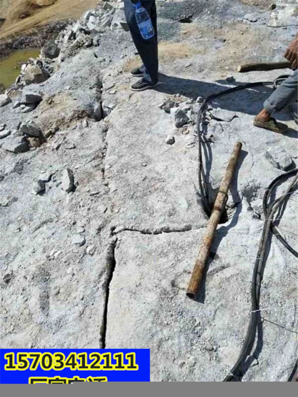 海西快速胀裂石头的破裂器一一套多少钱