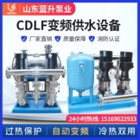 供应聊城变频供水设备 生活供水工程自来水无负压供水设备 蓝升