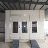 汽车烤漆房实地考察-郑州高温烤漆房厂家-环评保证达标-包安装