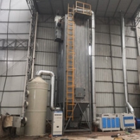 工业蜂窝式电捕焦油器立式油烟净化器碳钢材质烟气处理设备