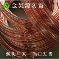 铜包钢圆线镀铜圆线防雷接地圆线铜覆钢圆线