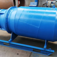 天津奥特泵业卧用下吸雪橇式潜水轴流泵