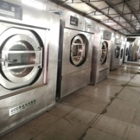 石家庄二手水洗厂布草水洗机烘干机烫平机转让