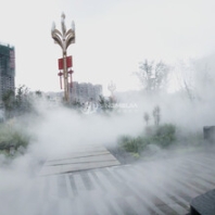 乐山阳光·云玺售楼部人造雾系统/景观造雾/人造雾景观