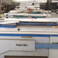 出售9成新二手木工精密锯推台锯裁板锯