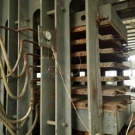 四八尺6层1200吨二手全自动热压机出售