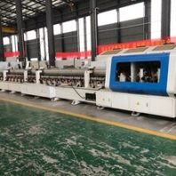 转让一台实木条封边机二手跃通全自动封边机