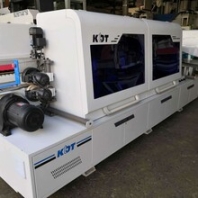 2019年产二手直线封边机极东368齐头双修刮边