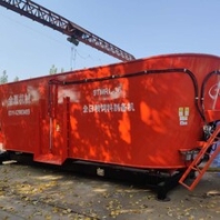 大型tmr饲料制备机、饲料搅拌机河北金源