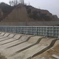 甘肃酒泉玉门不锈钢闸门弧形闸门液压启闭机