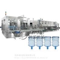 科源机械QGF系列桶装饮用水灌装生产线设备五加仑山泉水灌装机