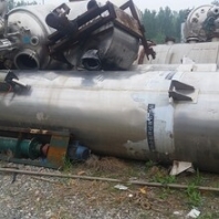 出售二手6吨不锈钢静态提取罐