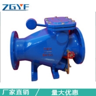 HC44X橡胶瓣止回阀防止水倒流逆止阀法兰连接