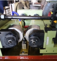 精美FR-50x150两轴油压铜管滚牙机