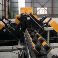 耐用高速数控角钢钻孔生产线设备