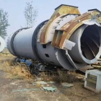 二手矿渣泥煤滚筒烘干机,销售