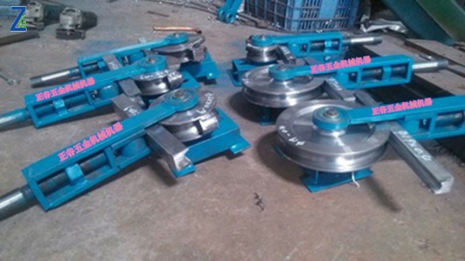 半自动加工弯管磨具轮弯模具成型弯90度正谷佛山弯管厂