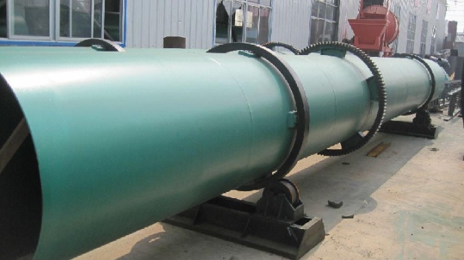 可克达拉回收秸秆滚筒烘干机