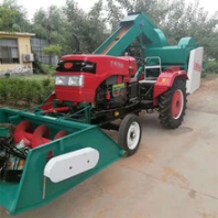 拖拉机带双筒玉米脱粒机