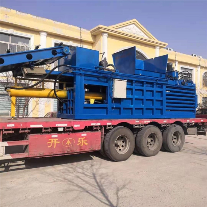 南通全自动140吨卧式打包机啤酒包压缩机