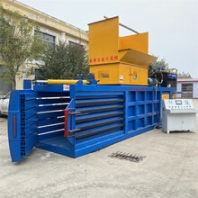 120吨卧式液压打包机废纸纸箱打捆机