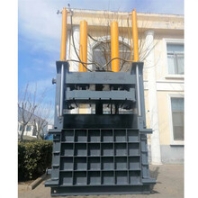 立式液压打包机废旧纸箱压扁机啤酒罐易拉罐压块机