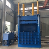 广东江门100吨立式液压废纸打包机