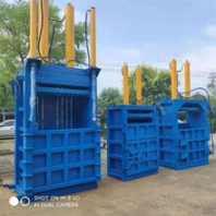 河南120吨废纸壳液压打包机编织袋捆包机