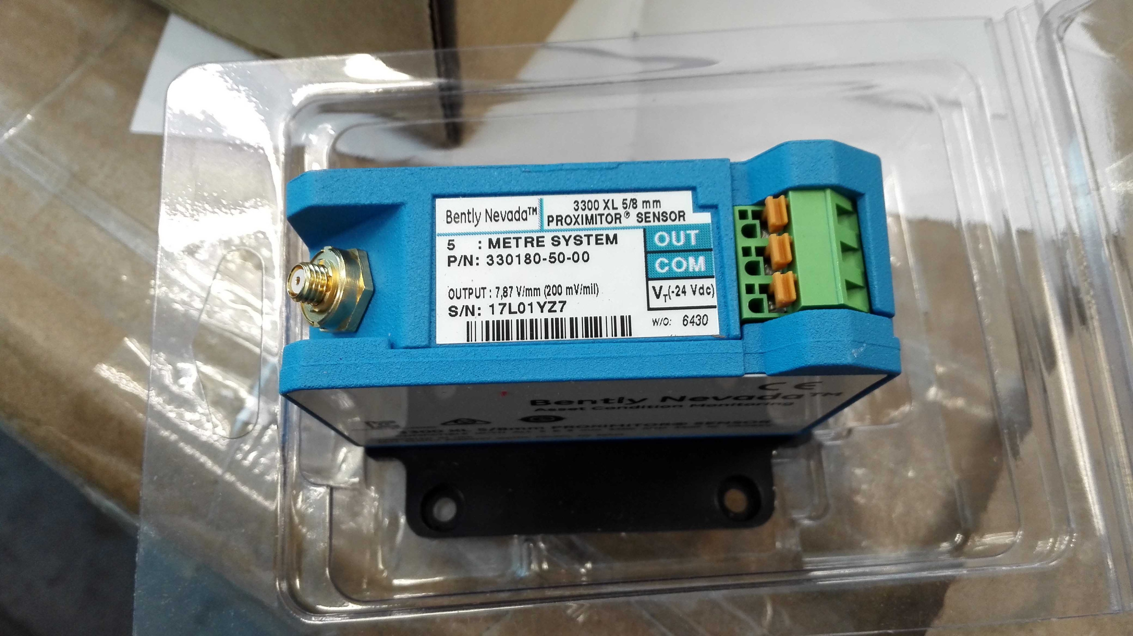 美国本特利BENTLY3300XL前置器330980系列