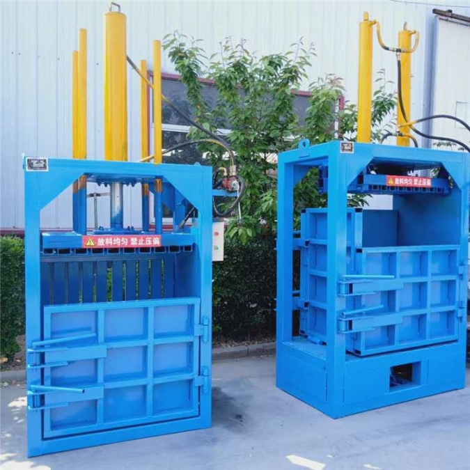 鹰潭小型立式打包机单杠30吨压缩机出售