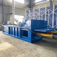 滨州全自动卧式打包机牛粪液压打包机供应