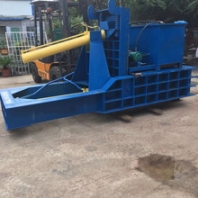 大型铁丝液压打包机铜丝金属压块机操作视频