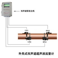 大连海峰TDS-100双声道外夹式超声波流量计