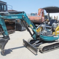 宁津二手微挖价格小型挖掘机洋马久保田