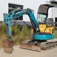 潍坊15型小型挖掘机二手微挖转让久保田二手小挖机