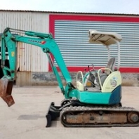 河南三吨左右的二手小型微型挖掘机小挖机价位及图片