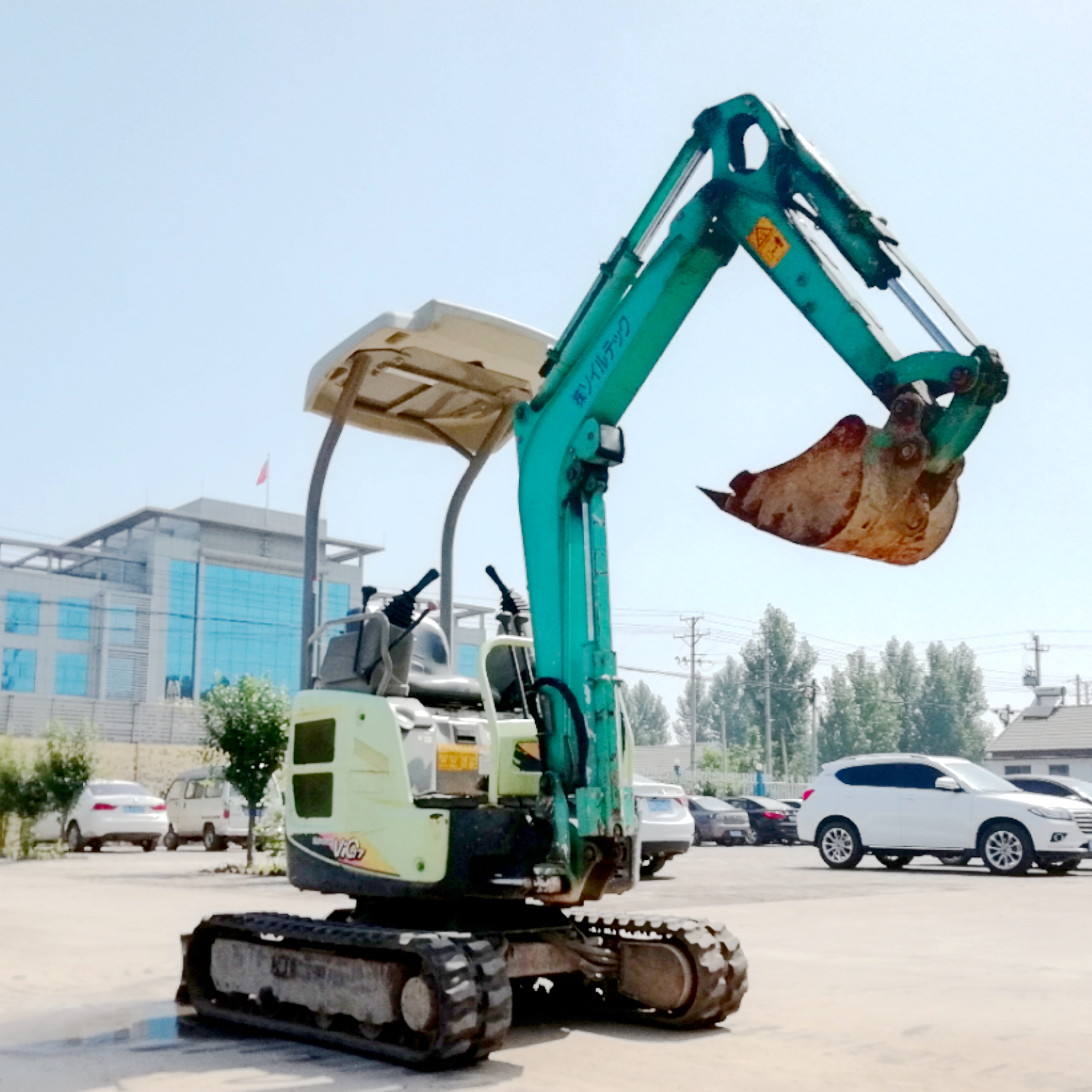 个人小挖机低价转让洋马17进口二手挖掘机