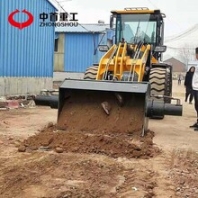 能搅拌混凝土的铲车搅装机搅拌斗改装说明使用