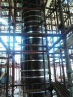 砼圆柱子模具浇筑_梅州圆柱模板_梅州圆柱木模板支撑力学性能