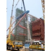 头条-安新同口镇工厂设备搬迁-质高价廉-叉车出租折臂吊