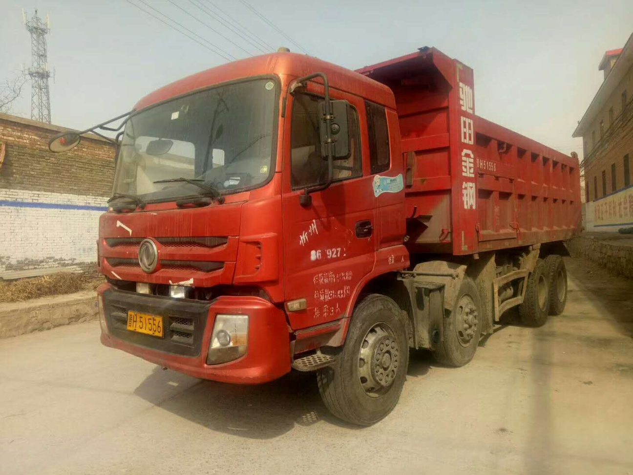 出售16年底特商前四后八自卸车