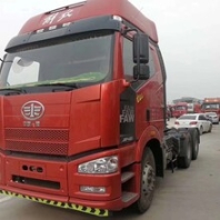 转让二手大运牵引车国五430马力后八轮双驱轻体